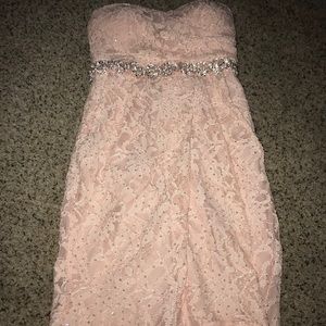 David’s bridal bodycon dress